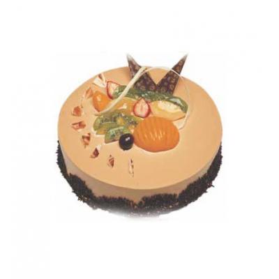 卡布基诺----2磅(8寸)咖啡味慕斯蛋糕